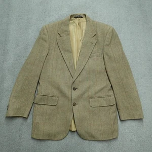 Burberrys Saks Fifth Avenue Sports Coat Men's Size 40 Beige Camel Hair 2-Button - Picture 1 of 13