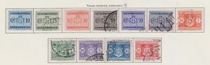 Italy Coat of Arm Postage Due set 1945 CV$90 - Picture 1 of 1