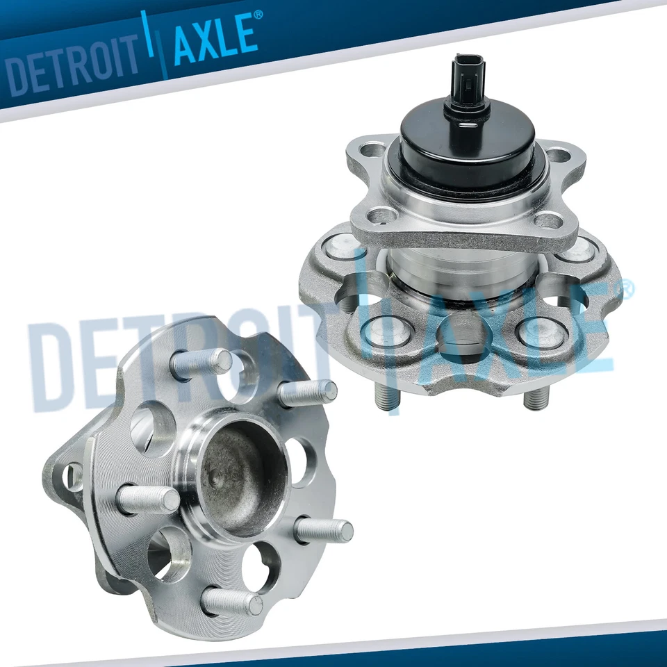 Rear Wheel Bearing and Hubs for 2012 2013 2014 2015 - 2019 Toyota Prius V Mirai - Imagem 1 de 4