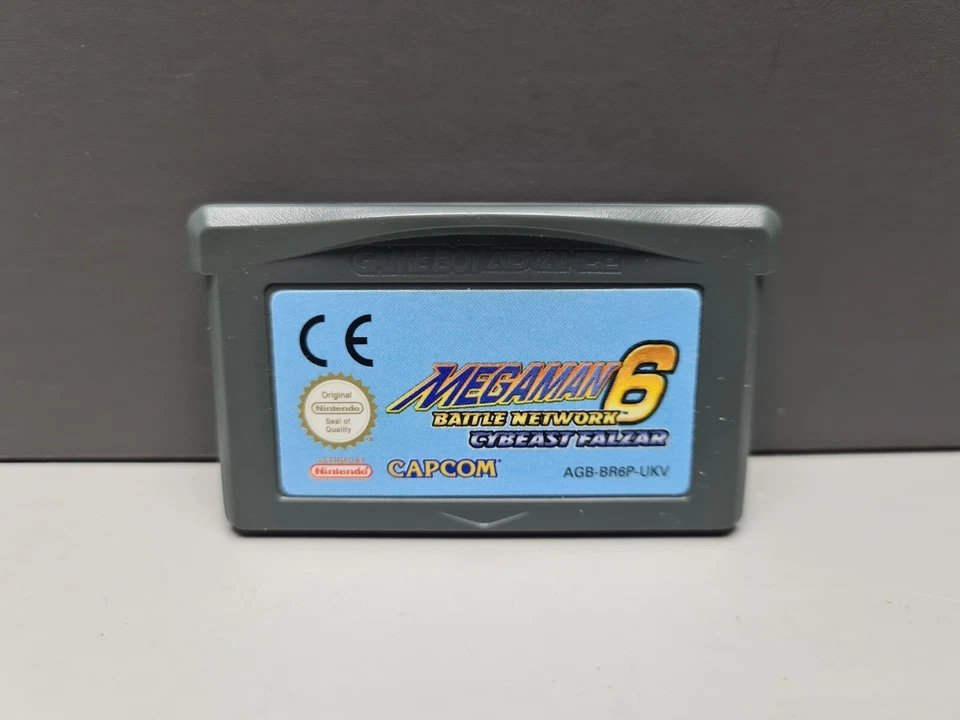 MEGA MAN 6 BATTLE NETWORK CYBEAST FALZER NINTENDO GAMEBOY ADVANCE PAL/UKV MODUL - Bild 1 von 2