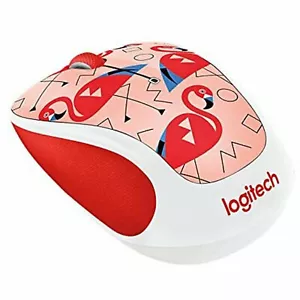 Logitech Play Collection M317C Wireless Optical Mouse Flamingo - Picture 1 of 1