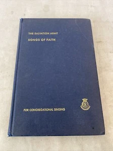 SONGS OF FAITH for Congregational Singing by The Salvation Army - 1971 - Hymnal - Picture 1 of 16