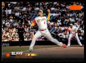 2023 Topps Stadium Club BLAKE SNELL ORANGE FOIL 59/199 PADRES #67 - Bild 1 von 2