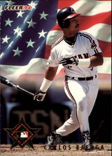 1994 Fleer All-Stars Cleveland Indians Baseball Card #2 Carlos Baerga