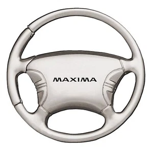 Nissan Maxima Steering Wheel Keychain (Chrome) - Bild 1 von 3