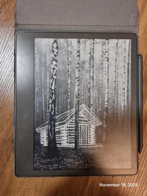 KINDLE Scribe 16GB WiFi 10.2 Basic Kindle Scribe Schwarz mit Eingabestift - Bild 1 von 4