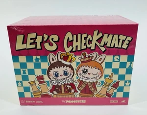 Pop Mart Labubu The Monsters Let's Checkmate Series Pendant Blind Box 6pack - Picture 1 of 5