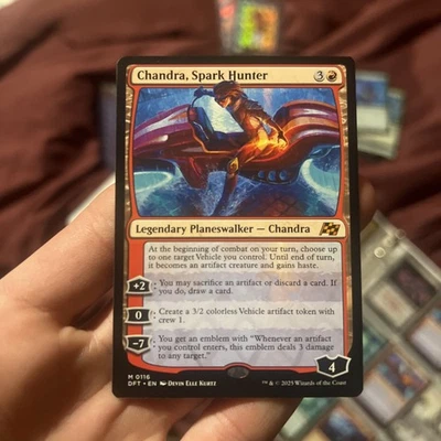 Chandra, Spark Hunter #116 (Nuevo) Aetherdrift DFT Magic Magic The Gathering Foto 1 de 2