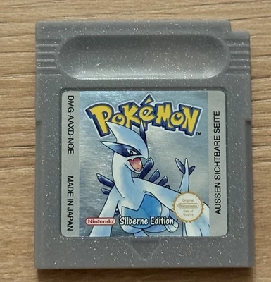 Pokémon - Silber Edition Nintendo Game Boy Color TOP Zustand 🤍 - Bild 1 von 2