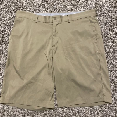 Pantalones Cortos Chinos de Golf Nike Para Hombre Talla 34 Caqui Tostado Marrón Claro Elastizados Rendimiento Foto 1 de 4