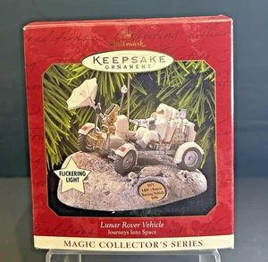 Hallmark Keepsake 1971 Lunar Rover 1999 adorno de vehículo luces, 15012479027 - Imagen 1 de 6