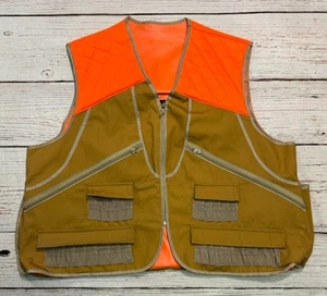 Vtg Gamehide Pheasant Vest Pockets Outdoor Hunting Men’s Sz XL - Picture 1 of 16