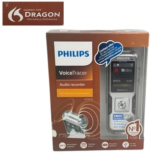 New/Sealed- Philips 8GB / 50 Hours Voice Tracer Digital Recorder - Picture 1 of 6