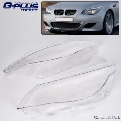 Headlight Replacement Lens Fit For BMW 5 series 525i 530i 535i 550i E60 E61 - Image 1 of 4