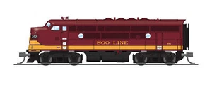 Broadway Limited 6850 N Scale SOO EMD F3A Paragon4 Sound/DC/DCC #202B - Picture 1 of 5