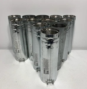 DuraVent 3GV12A Adjustable Gas Vent Pipe 3" x 12" (lot of 12) - Picture 1 of 6