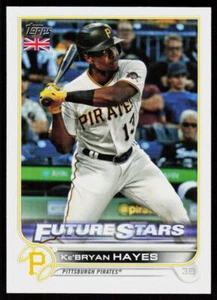 2022 Topps UK Edition Ke'Bryan Hayes #57 BASEBALL Pittsburgh Pirates - Bild 1 von 2