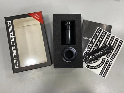CeramicSpeed BB86 Bottom Bracket for Shimano (Coated,Black)  24mm Spindle 101340 - Image 1 of 4
