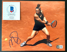 MARIA SAKKARI SIGNED 8X10 PHOTO WIMBLEDON US OPEN FRENCH AUSTRALIAN GREECE BAS