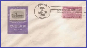 USA3 # 858 U/A IOOR FDC Four States Statehood 50 years - Picture 1 of 1