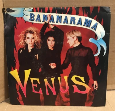 BANANARAMA  VENUS  12" SINGLE VINYL RECORD 1986 - Image 1 of 4
