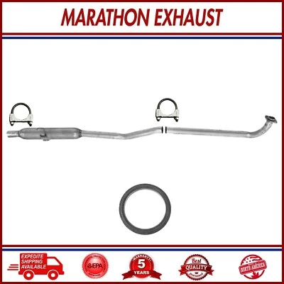 Tubo de escape compatible con: Chevrolet Prizm 1998-2002 | Toyota Corolla 1,8 L 16 válvulas Foto 1 de 4