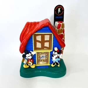 Vintage Disney sprechender Wecker Mickey Minnie Donald getestet funktioniert Seiko neu aus altem Lagerbestand - Bild 1 von 11