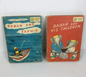 Dandelion Library Babar &His Children, Tale Of Benjamin Bunny Double Sided Books - Picture 1 of 12