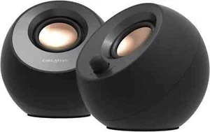 Creative Labs Pebble V3 Altavoces 8W RMS USB C Bluetooth, Negro - Imagen 1 de 9