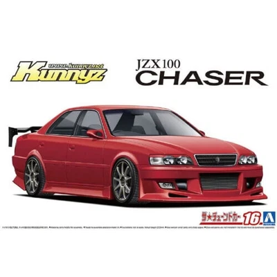 Aoshima 06310 Toyota Kunny'z JZX100 Chaser Kit Montaggio 1/24 - Immagine 1 di 2