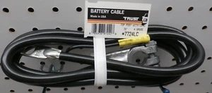 7724LC, 72" #4 poste superior cúbico con cable de batería de plomo, negro, envío gratuito a EE. UU. ~ - Imagen 1 de 2