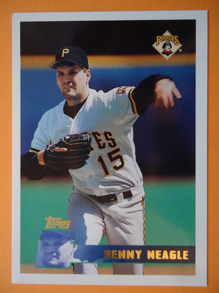 MLB 421 Denny Neagle Pittsburgh Pirates Baseball Topps 1996 (6,4 x 8,9) - Image 1 of 1