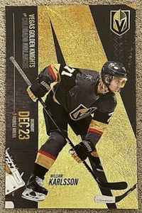#19/41 WILLIAM KARLSSON VEGAS GOLDEN KNIGHTS POSTER 11x17 Dec 23, 2019  (5849) - Picture 1 of 3