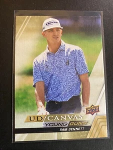 Tarjeta de golf "Young Guns" Sam Bennett #C-32 "UD Canvas" 2024 cubierta superior - Imagen 1 de 2