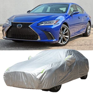 6 Layer Car Thicken Cotton Cover Waterproof Outdoor For Lexus ES300h ES330 ES350 - Picture 1 of 14