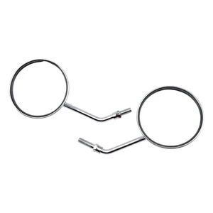 Chrome Mirror PAIR For Honda CT125 CT70 CT90 XL125 CT110 XL75 XL100 XL125 XL175 - Picture 1 of 10
