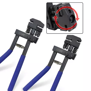 Ø5mm Kombinierte Absetzzange Lochzange Falzzange Blechlocher Karosseriezange - Bild 1 von 6