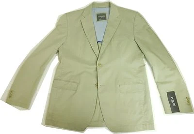 Blazer Bugatti Hombre Beige Primavera Chaqueta Tallas Largas EE. UU. 42-55 L / UE 106-122 Foto 1 de 4