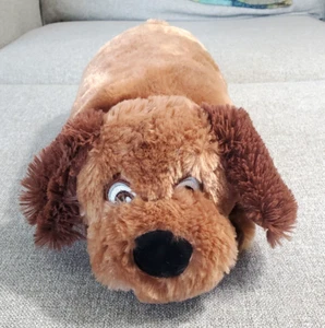 LAPGEAR Tablet Device Book Pillow Rest Plush Brown Puppy Dog Holder Pillow 18" - Bild 1 von 9