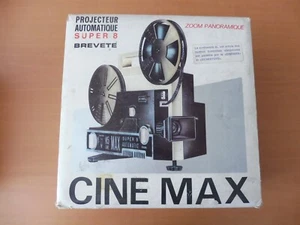 ANCIEN PROJECTEUR SUPER 8 CINE MAX K5 EN BOITE ! A REVISER FONCTIONNE ??? - Photo 1/6