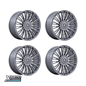 Asanti Black Label AB049 Anthracite Brushed 24X10 6X135/6X139.7 30mm Set 4 - Picture 1 of 1