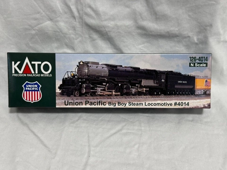 KATO N Gauge 126-4014 Union Pacific Railroad Big Boy #4014 Locomotive Model - image 1 of 4