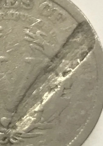 1911 LIBERTY "V" NICKEL *****LAMINATION ERROR*****     #701 Cover