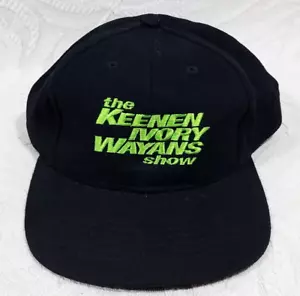 DE COLECCIÓN 1997 THE KEENEN MARFIL WAYANS SHOW GORRA GORRA AJUSTABLE NEGRA SERIE DE TV promoción - Imagen 1 de 9
