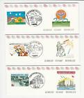 Korea, Briefmarke, #1575a, 1576a, 1595a gebrauchtes Heft, 1990, JFZ