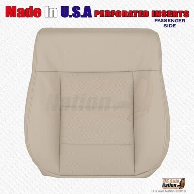 Перфорированная виниловая крышка для правого верха 2010–2016 Mercedes Benz E200 E250 E300 E350 желтовато-коричневая - Изображение 1 из 4