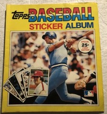 1981 Topps Baseball STICKER ALBUM 240/240 Stamps GEORGE BRETT Rickey HENDERSON