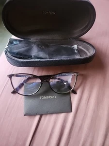 Tom Ford Women's Blue Block Eyeglasses - Picture 1 of 6
