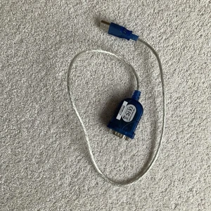 USB to Serial RS232 9 Pin DB9 COM Port Converter Adapter Cable - Picture 1 of 2