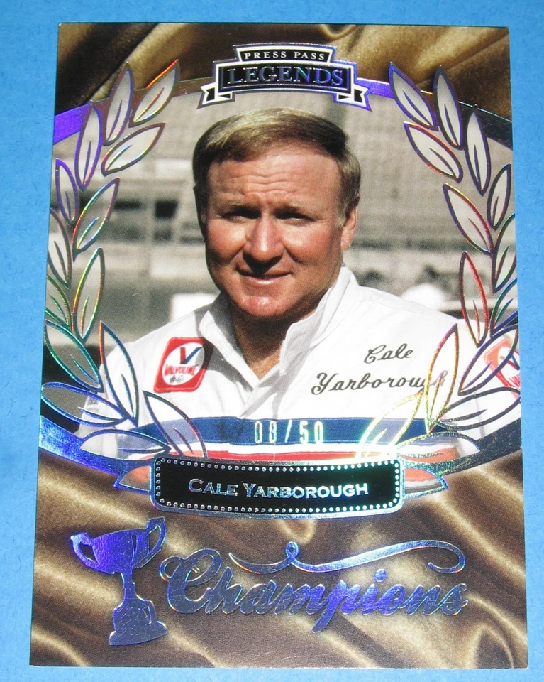 2010 Press Pass Racing Legends Champions Holofoil Cale Yarborough #/50 - Image 1 of 1